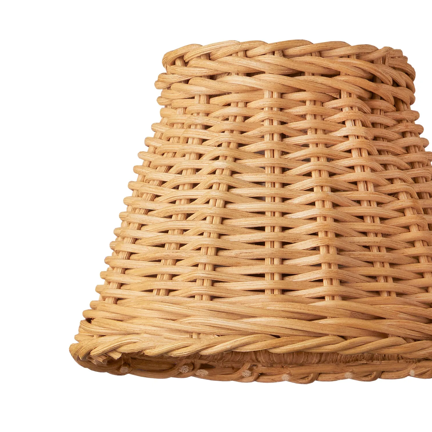 18cm pendant shade in natural rattan