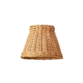 18cm pendant shade in natural rattan