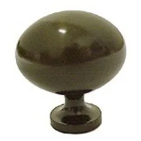 198 Series 1-1/4" x 1" Oval Cabinet Knob