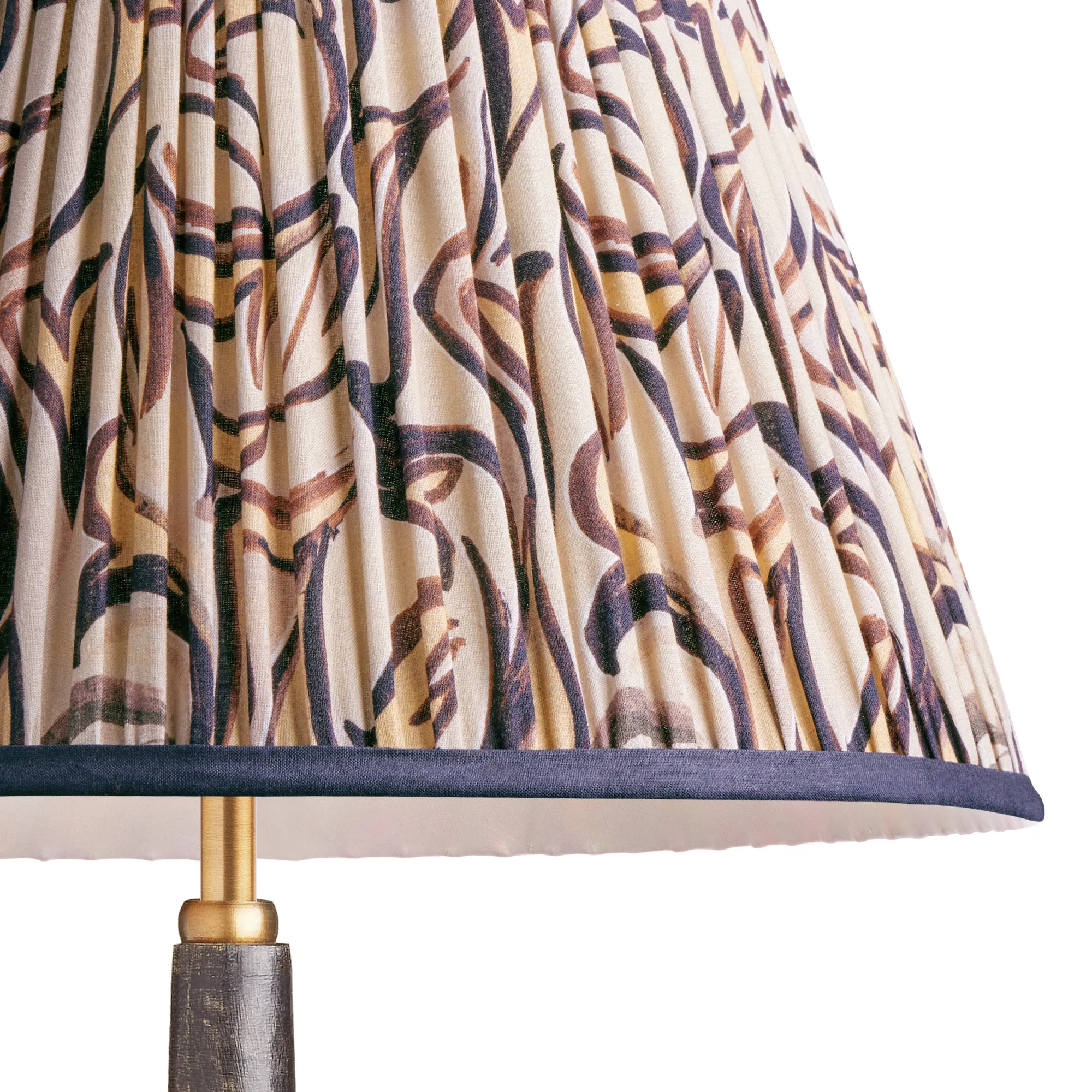 25cm empire shade in natural Disco Zebra by Matthew Williamson