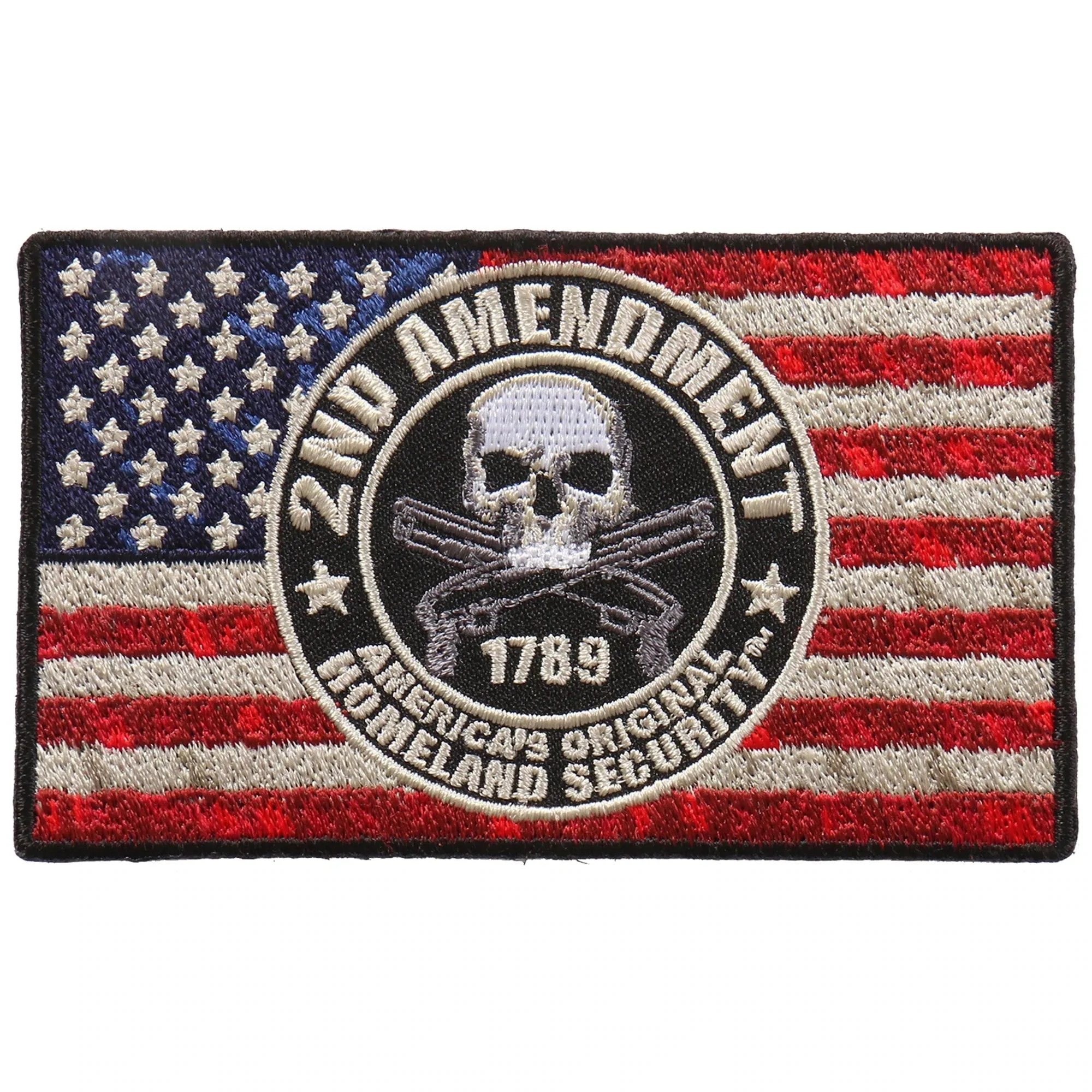 2nd Amendment Flag 4x2 Patch