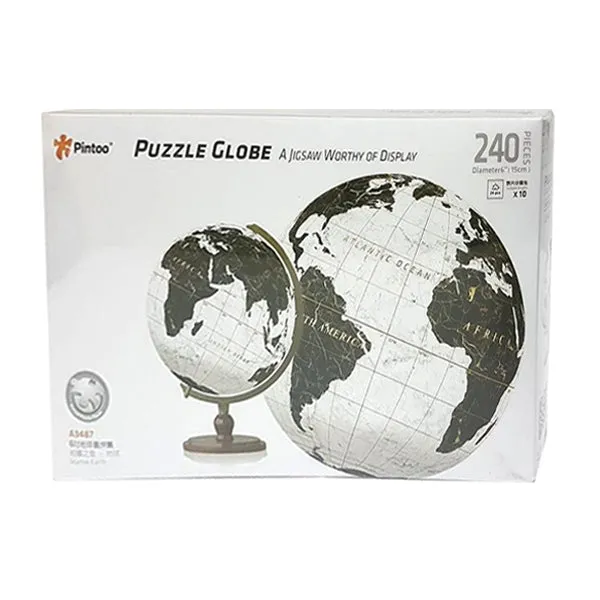 540-Piece Jigsaw Puzzle Globe, Marble Earth