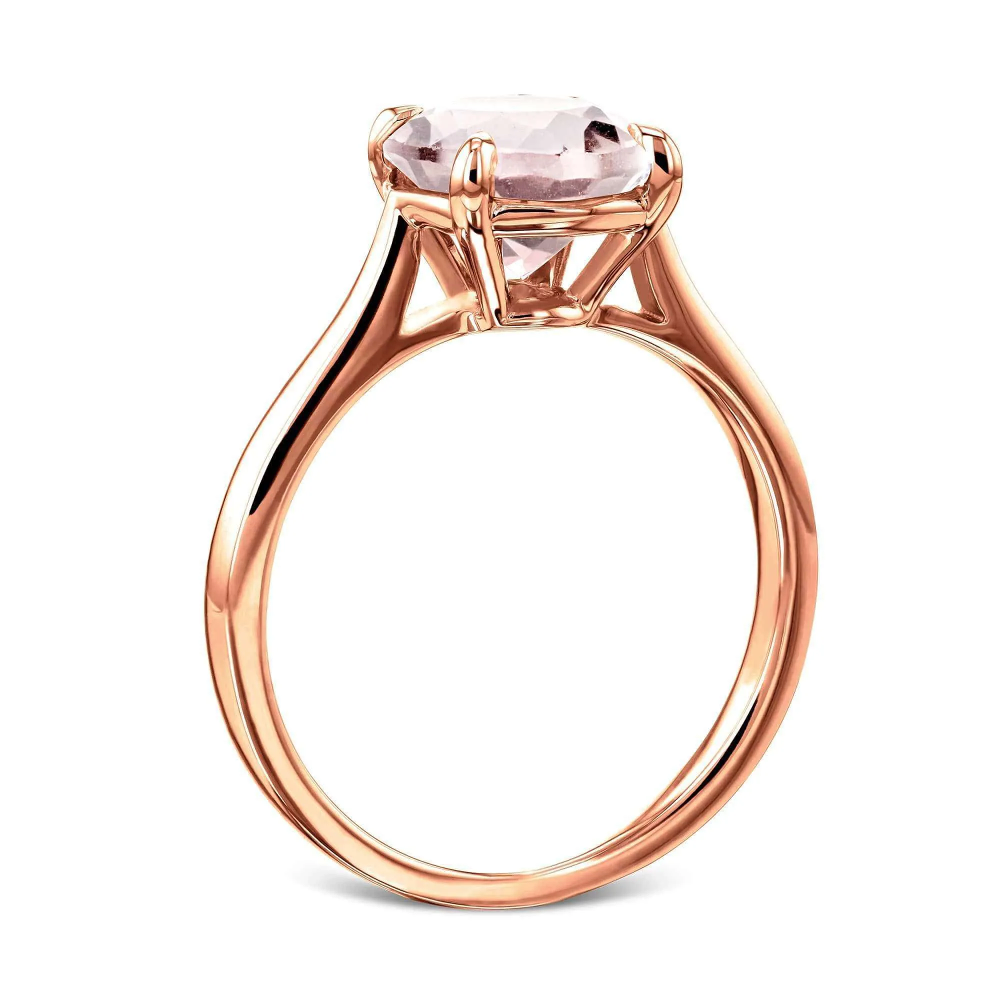 8mm Morganite Ring