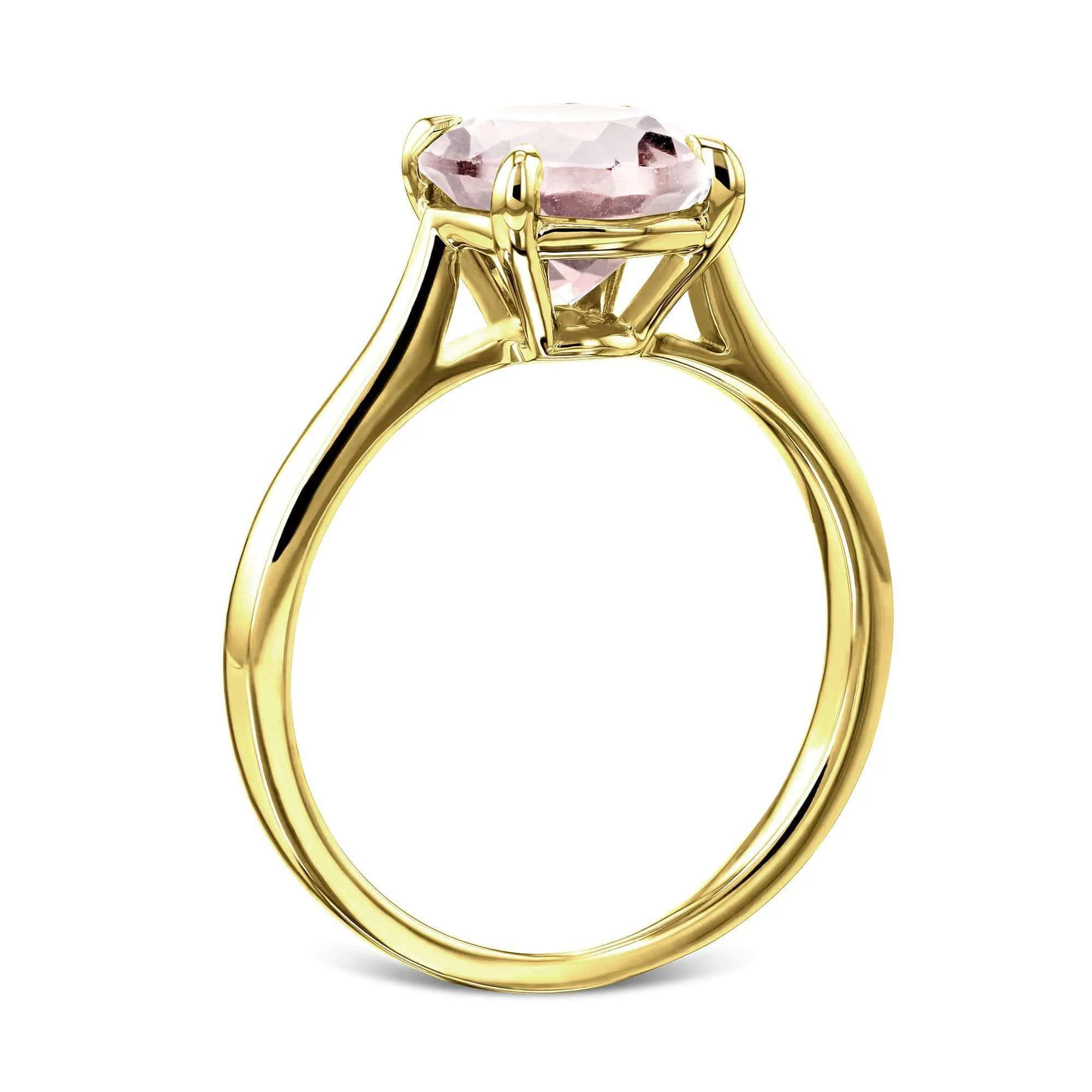 8mm Morganite Ring