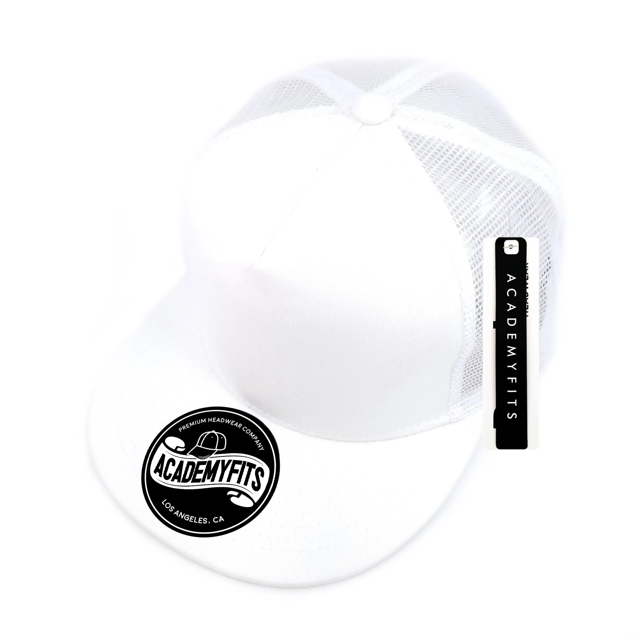 Academy Fits Trucker Mesh Snapback Cap 2071