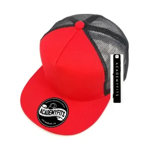 Academy Fits Trucker Mesh Snapback Cap 2071