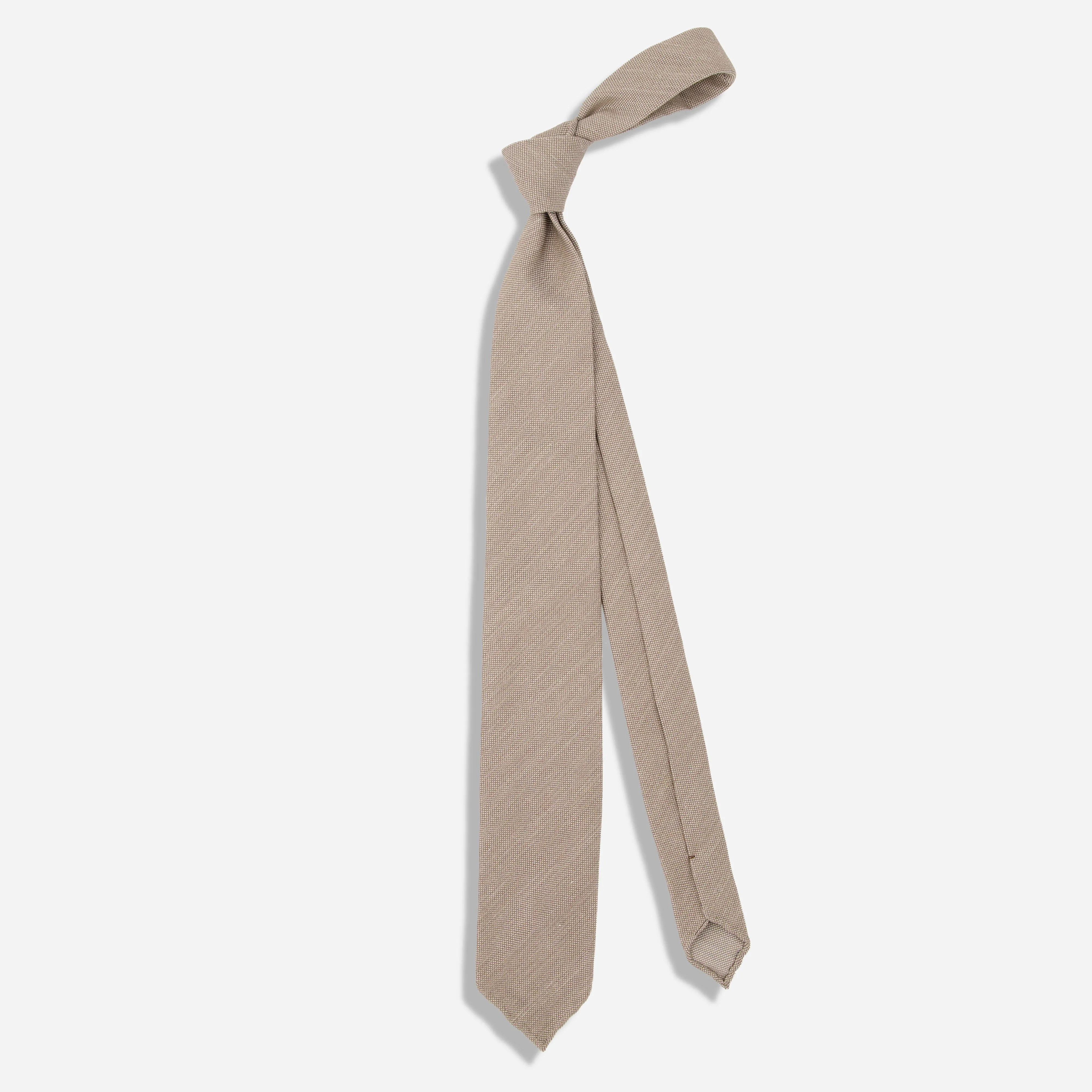 Allegro Solid Champagne Tie