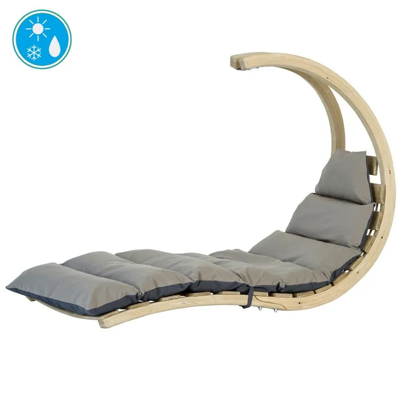 Amazonas Swing Lounger - Anthracite / Taupe