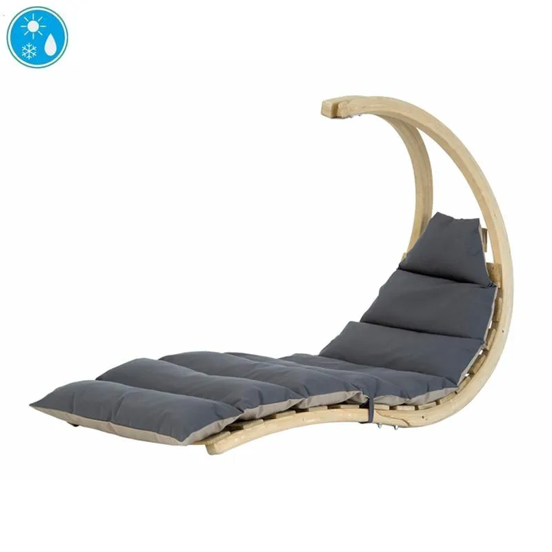 Amazonas Swing Lounger - Anthracite / Taupe