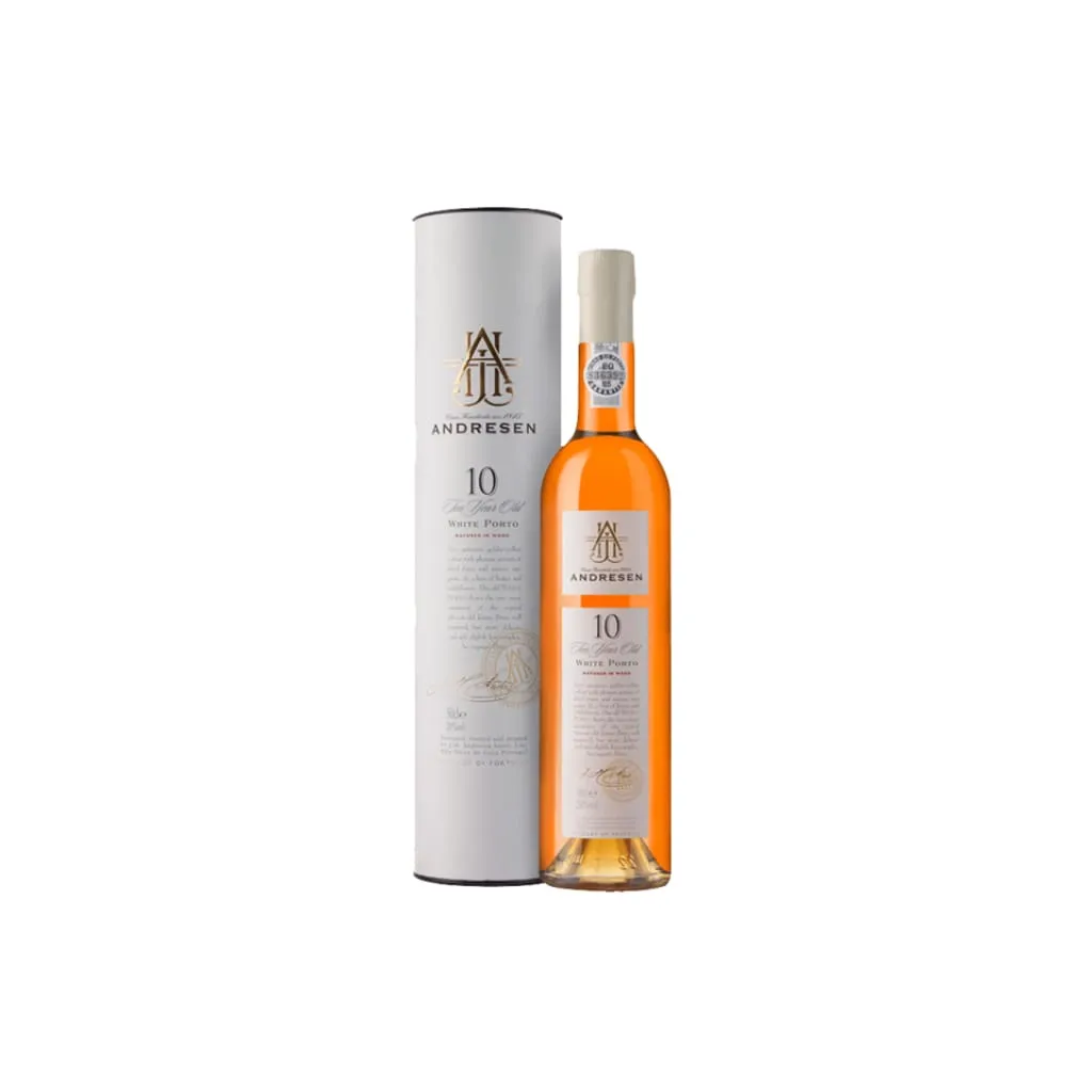 Andresen 10 year old White Tawny Port 500ml