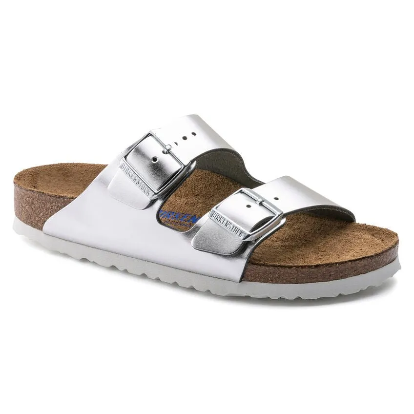 Arizona Soft Footbed Leather Metallic