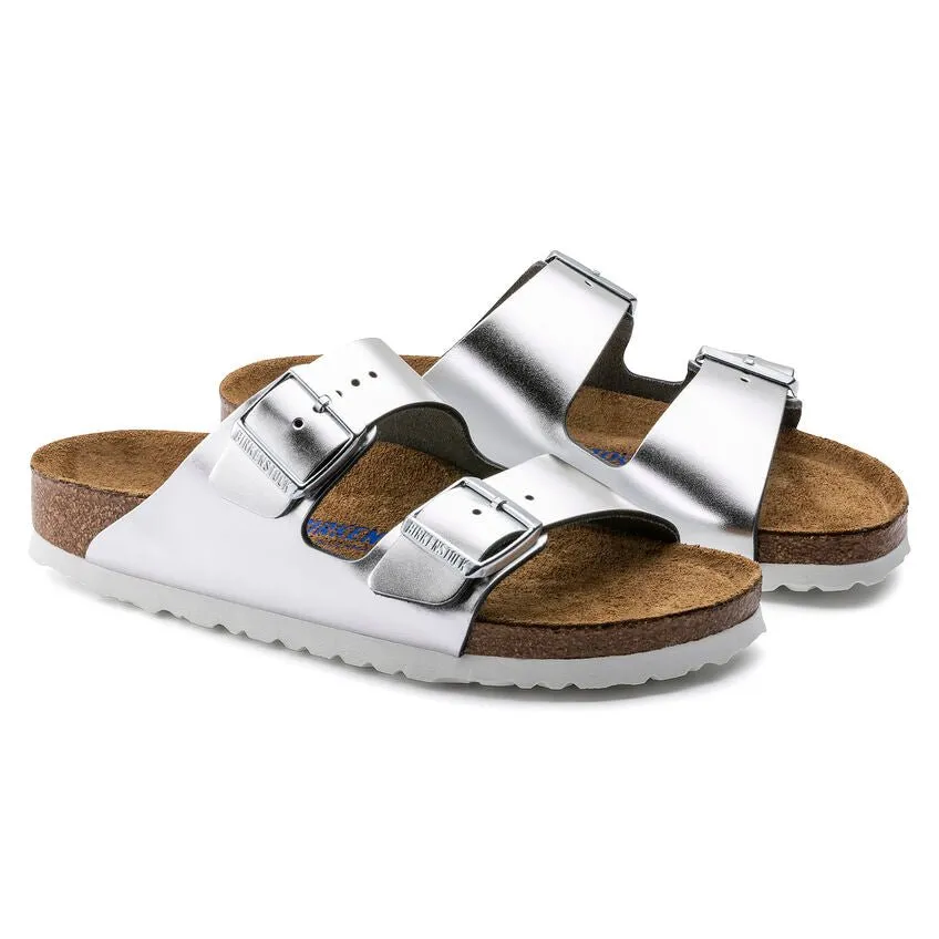 Arizona Soft Footbed Leather Metallic