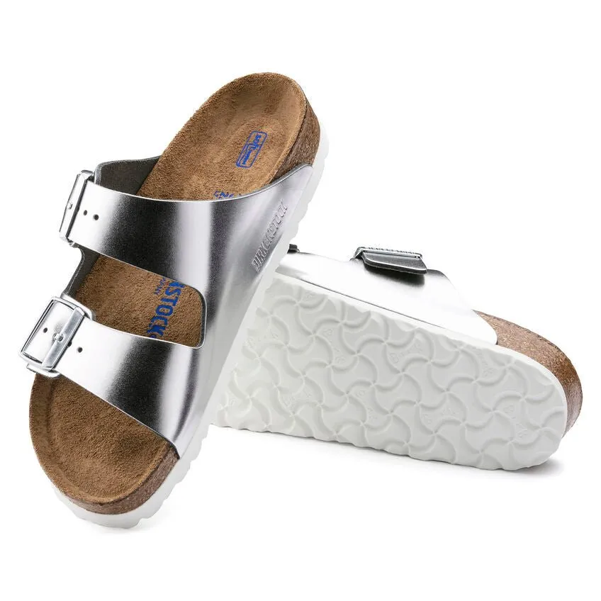 Arizona Soft Footbed Leather Metallic