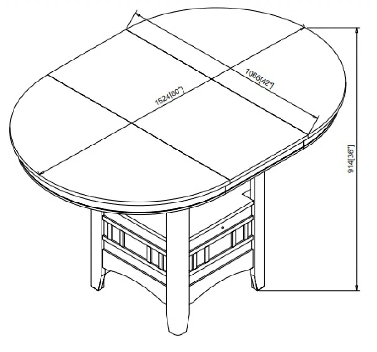 Baltimore Counter Table