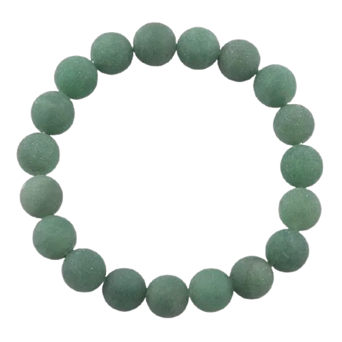 Barse Matte Bead Bracelet-Aventurine