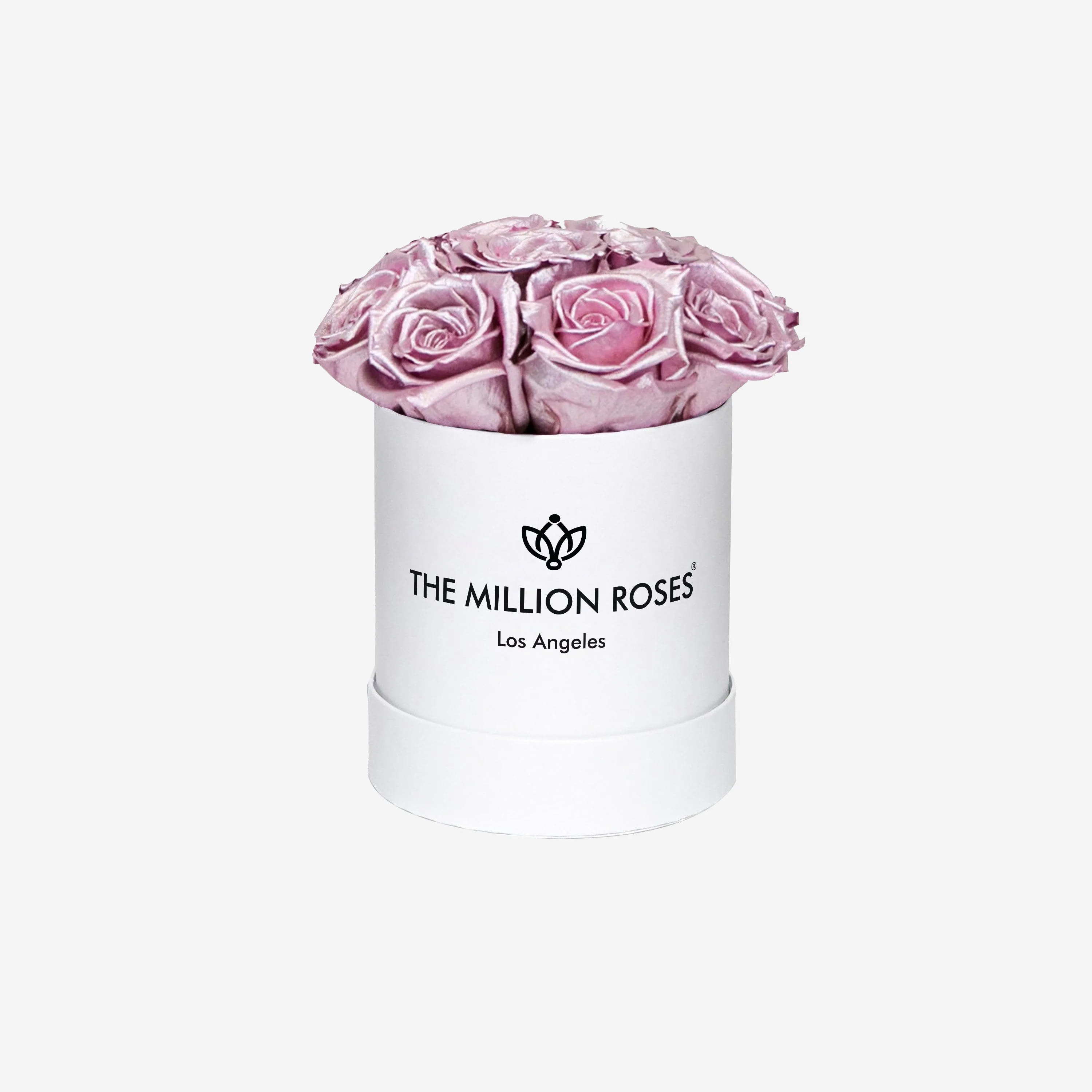 Basic White Box | Pink Gold Roses