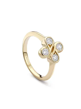 Be Boodles Classic Motif Yellow Gold Ring