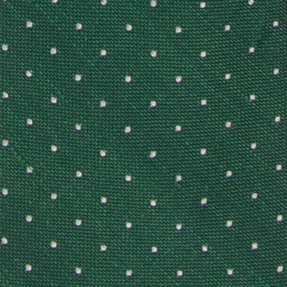 Bhldn Destination Dots Hunter Green Tie