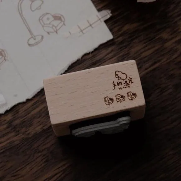 bighands Rubber Stamp - Comfy Corner