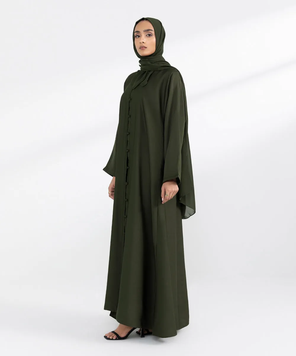 Button Through Abaya