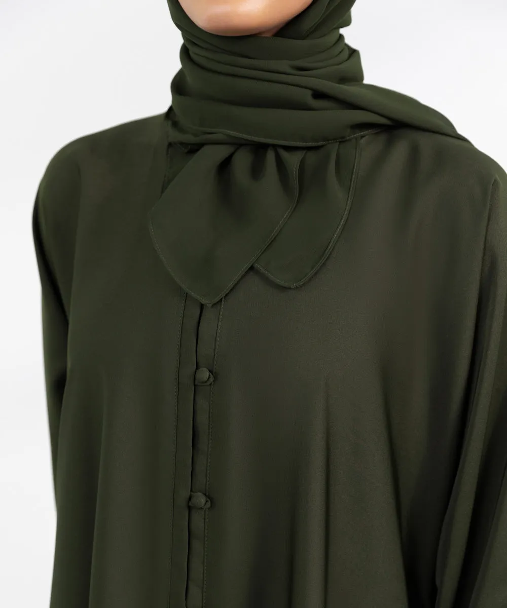 Button Through Abaya