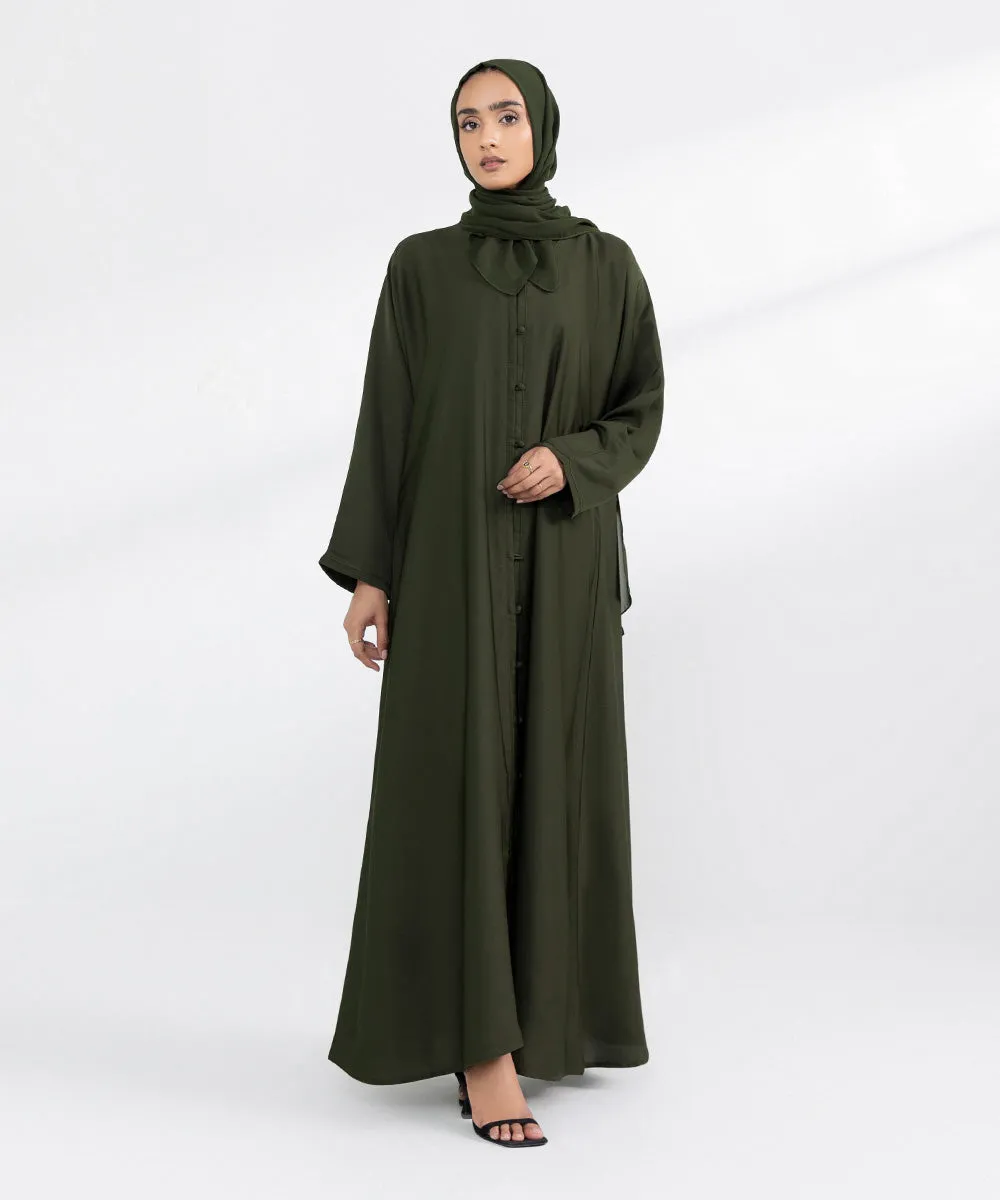 Button Through Abaya