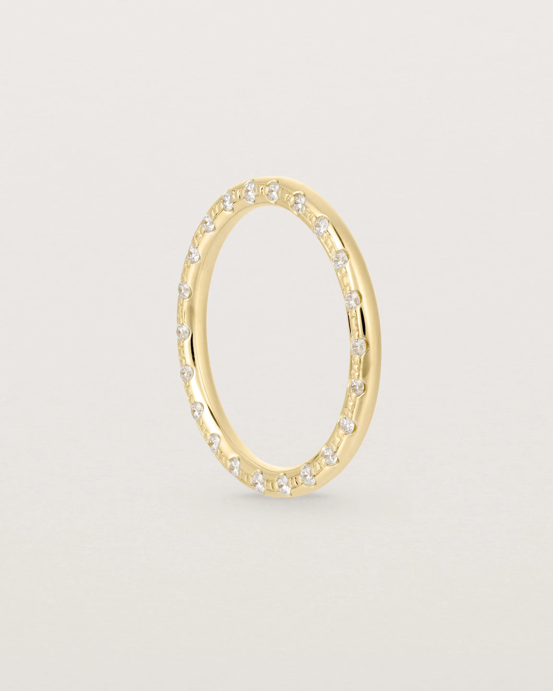 Cascade Profile Ring | Diamonds