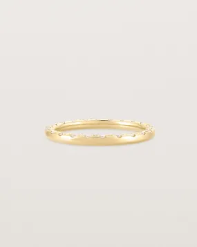 Cascade Profile Ring | Diamonds