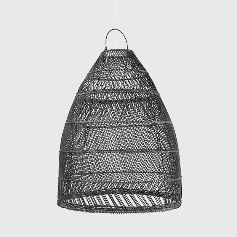 Cone Rattan Pendant Light | Assorted Finishes & Sizes