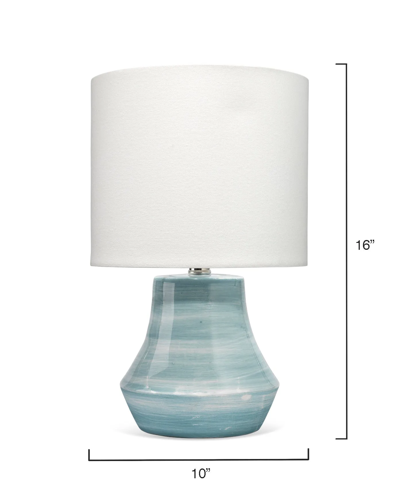 Cottage Table Lamp Blue