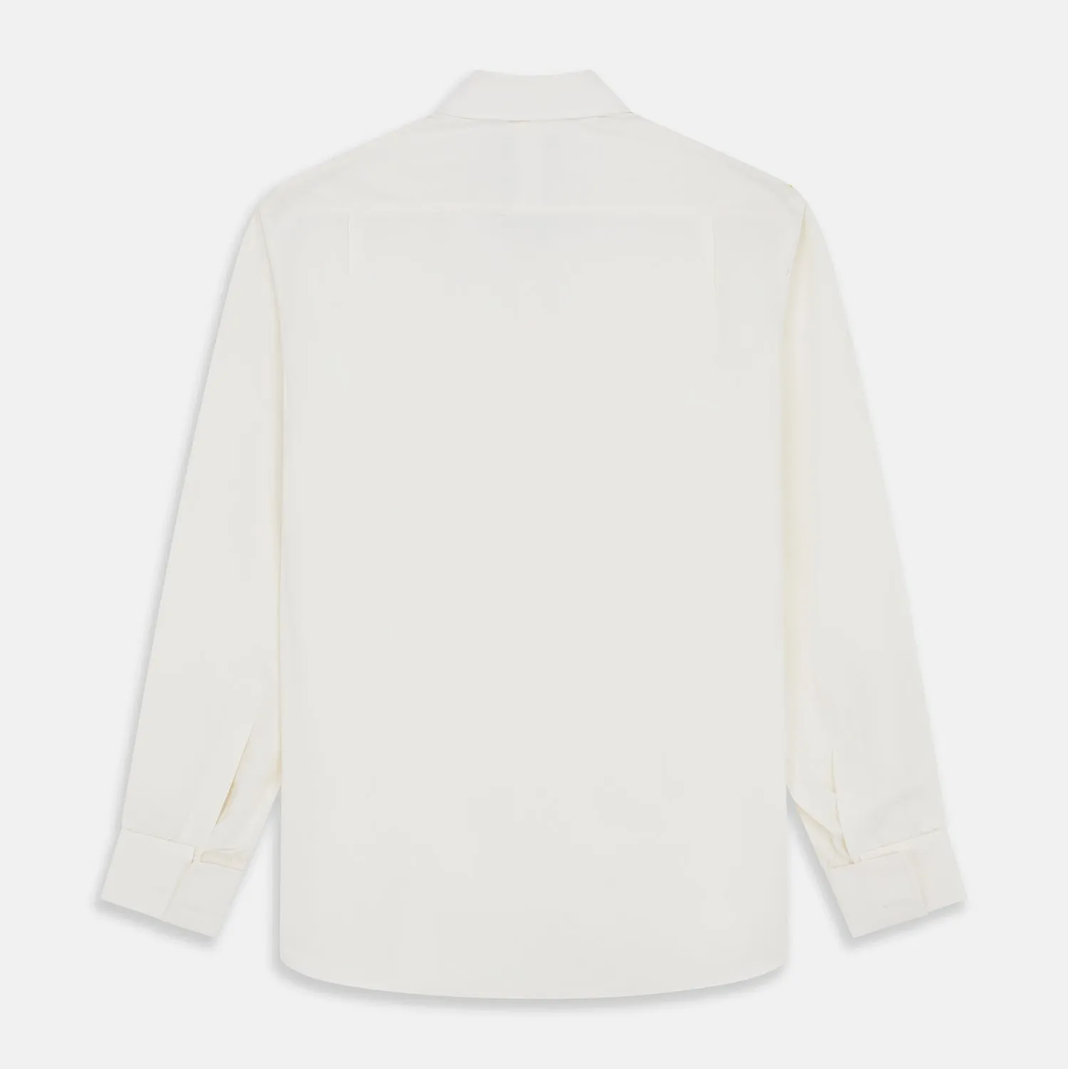 Cream Silk Whitby Shirt