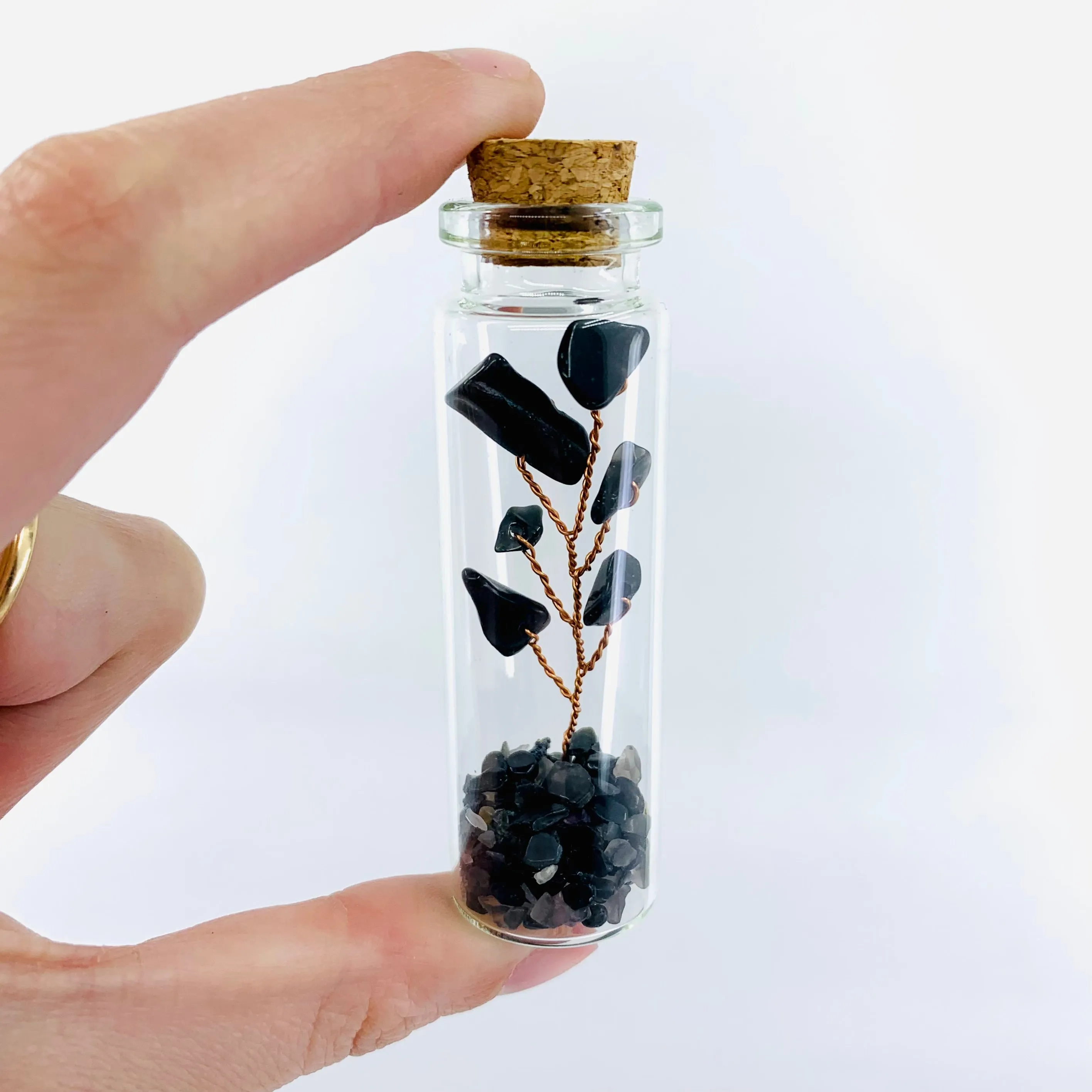 Crystal Bonsai in a Bottle