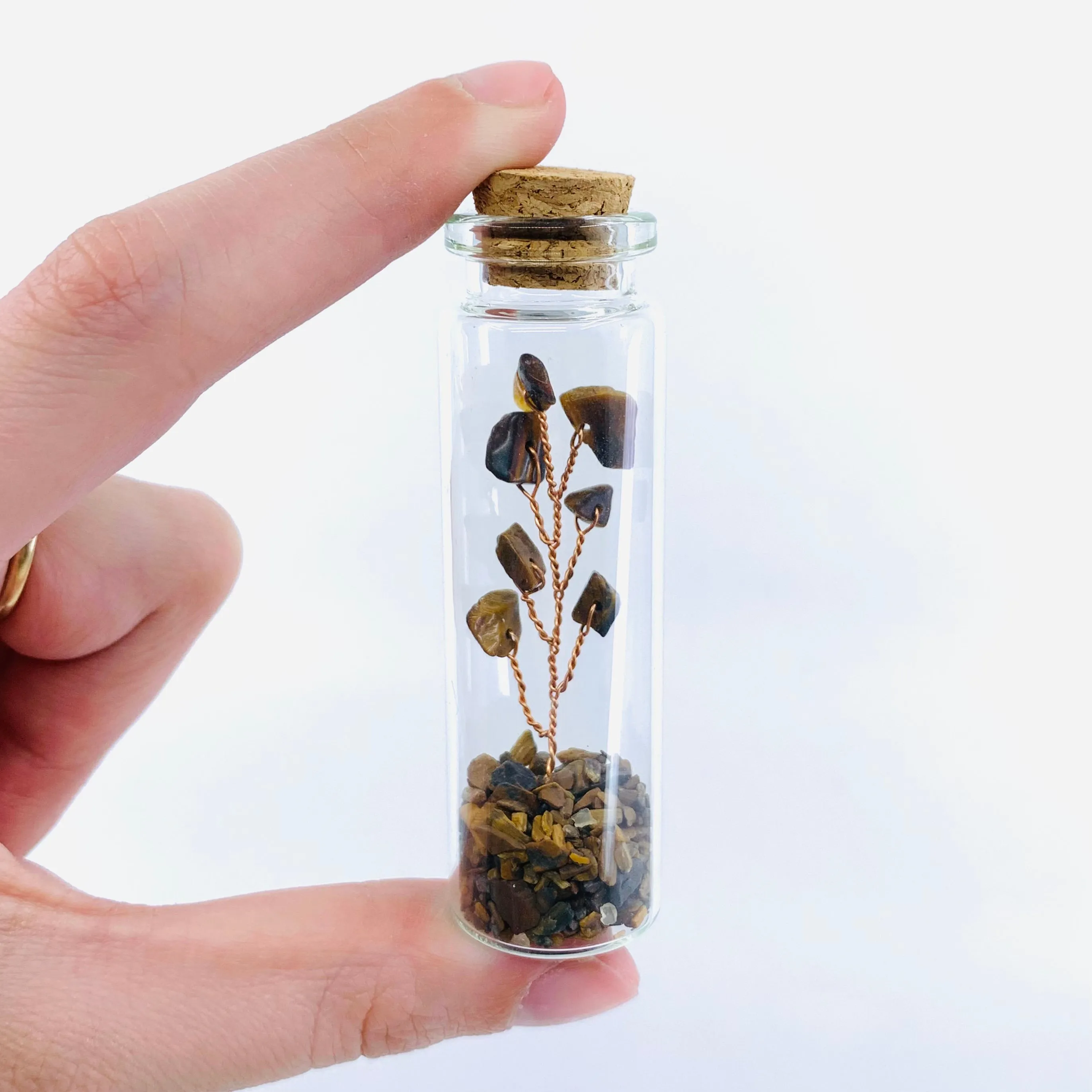 Crystal Bonsai in a Bottle