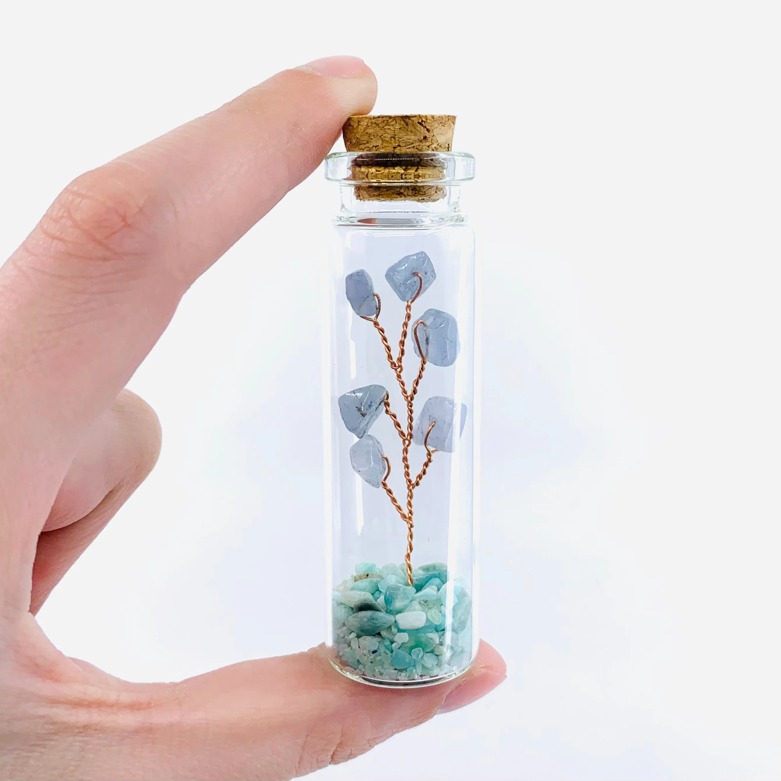 Crystal Bonsai in a Bottle