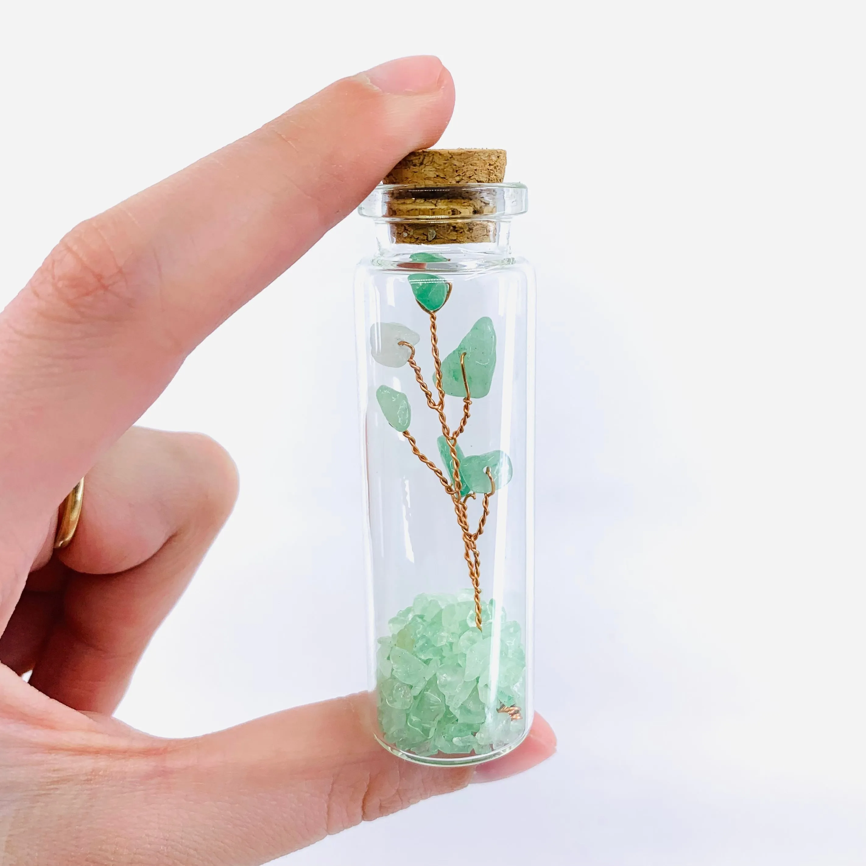 Crystal Bonsai in a Bottle