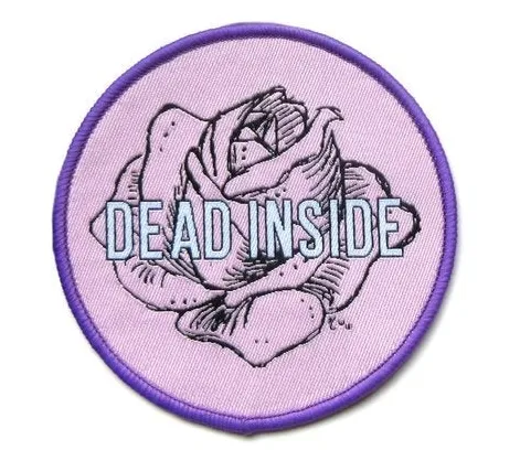 Dead Inside Rose Patch