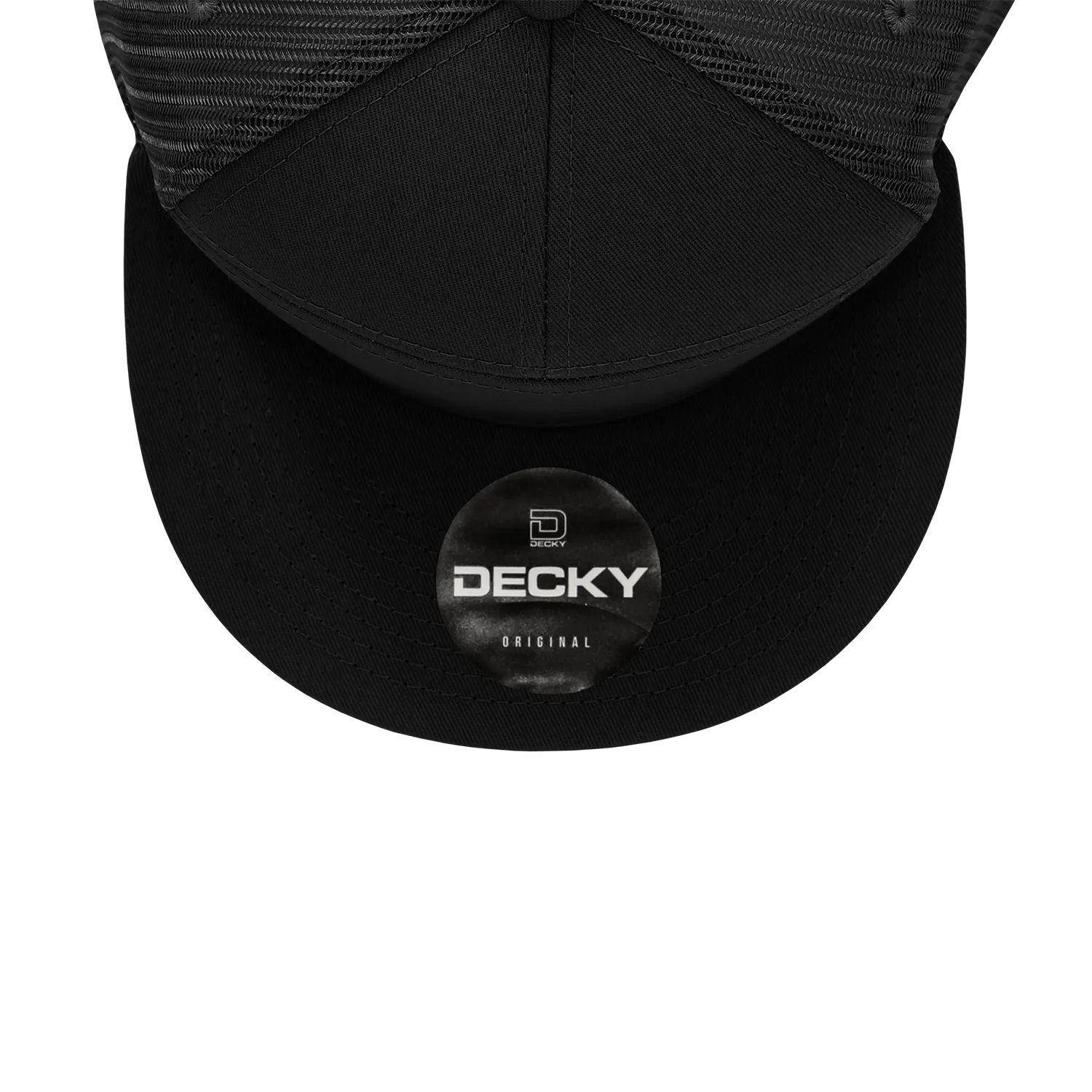 Decky 1133 7 Panel High Profile Structured Cotton Blend Trucker Hat - CASE Pricing