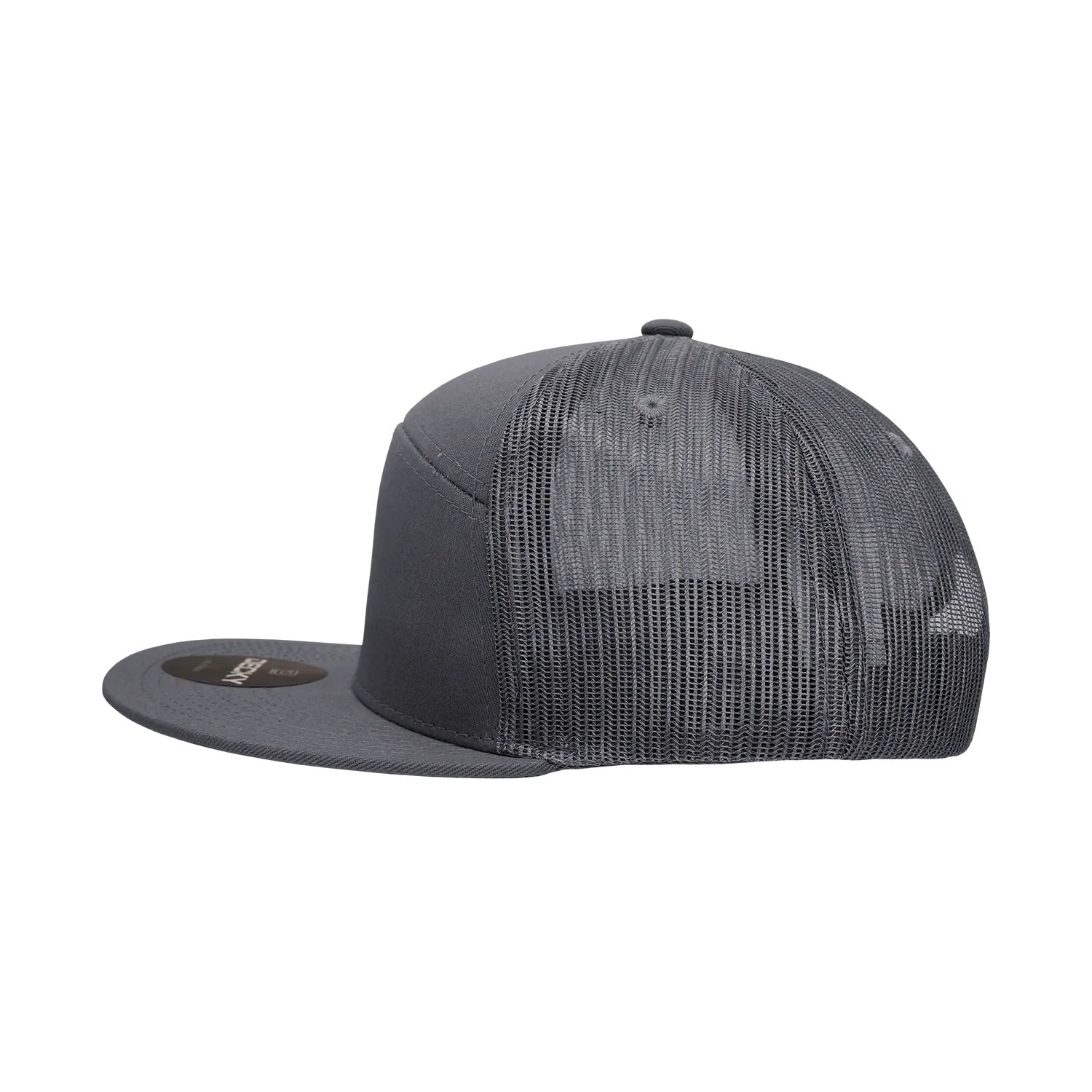 Decky 1133 7 Panel High Profile Structured Cotton Blend Trucker Hat - CASE Pricing