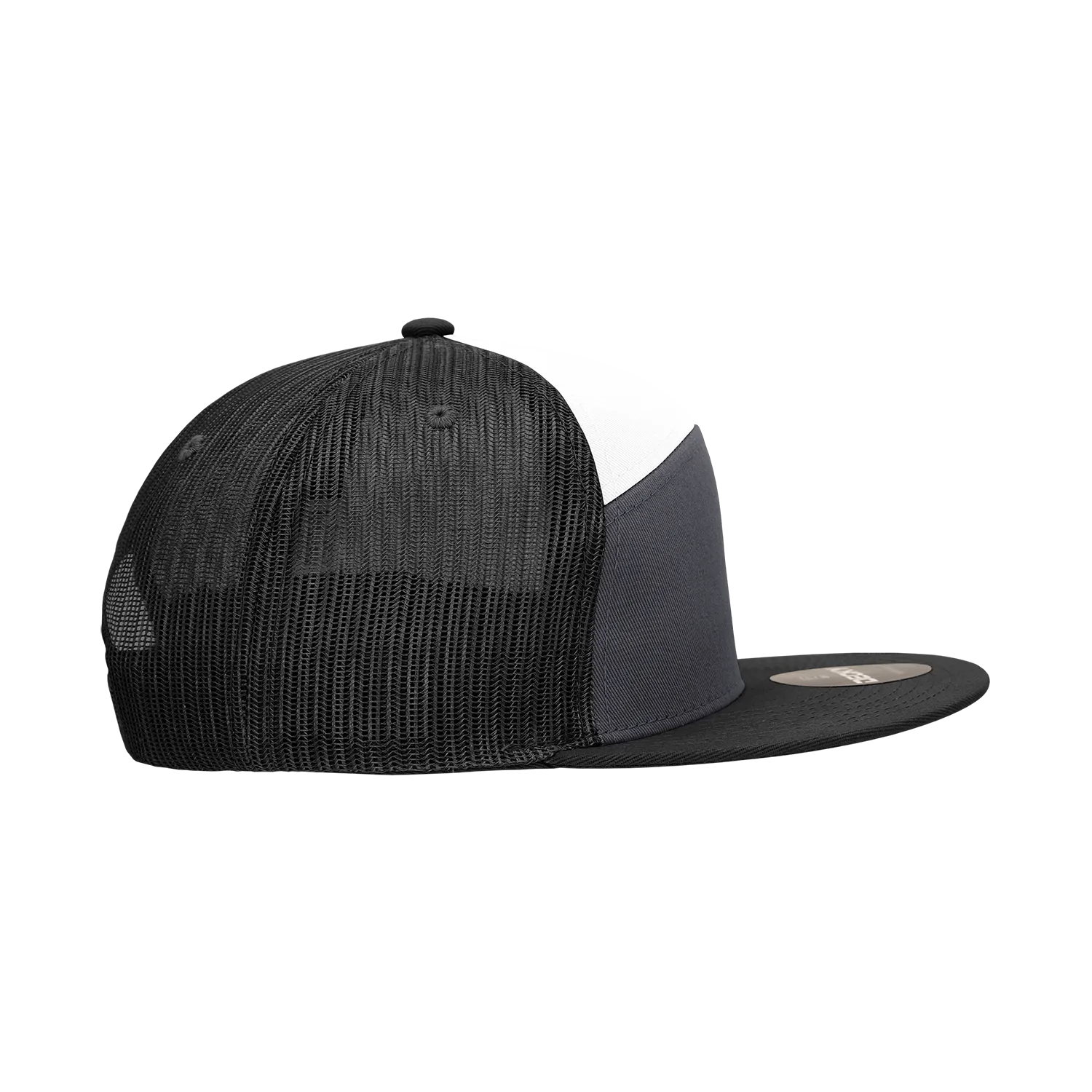 Decky 1133 7 Panel High Profile Structured Cotton Blend Trucker Hat - CASE Pricing