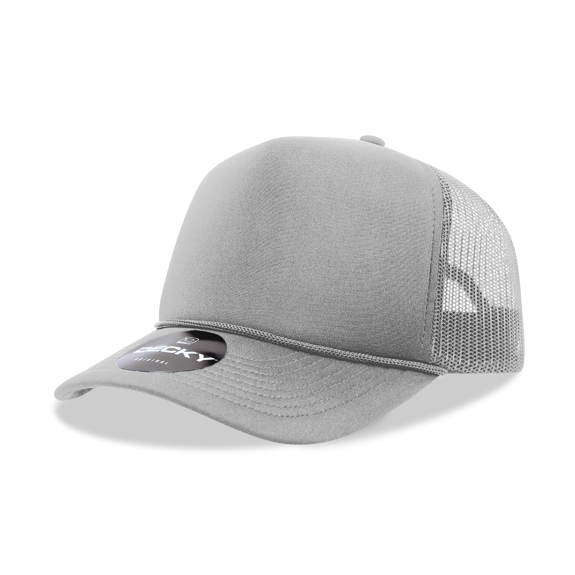 Decky 6025 Mid Profile, 5 Panel Foam Trucker Hat