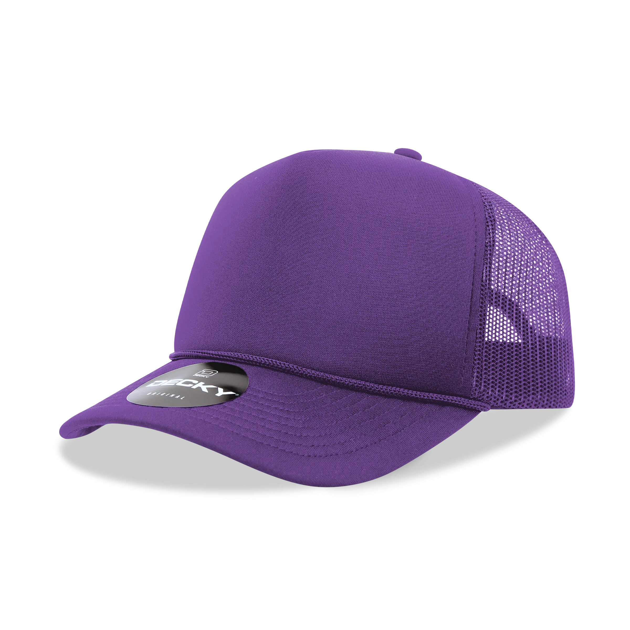 Decky 6025 Mid Profile, 5 Panel Foam Trucker Hat