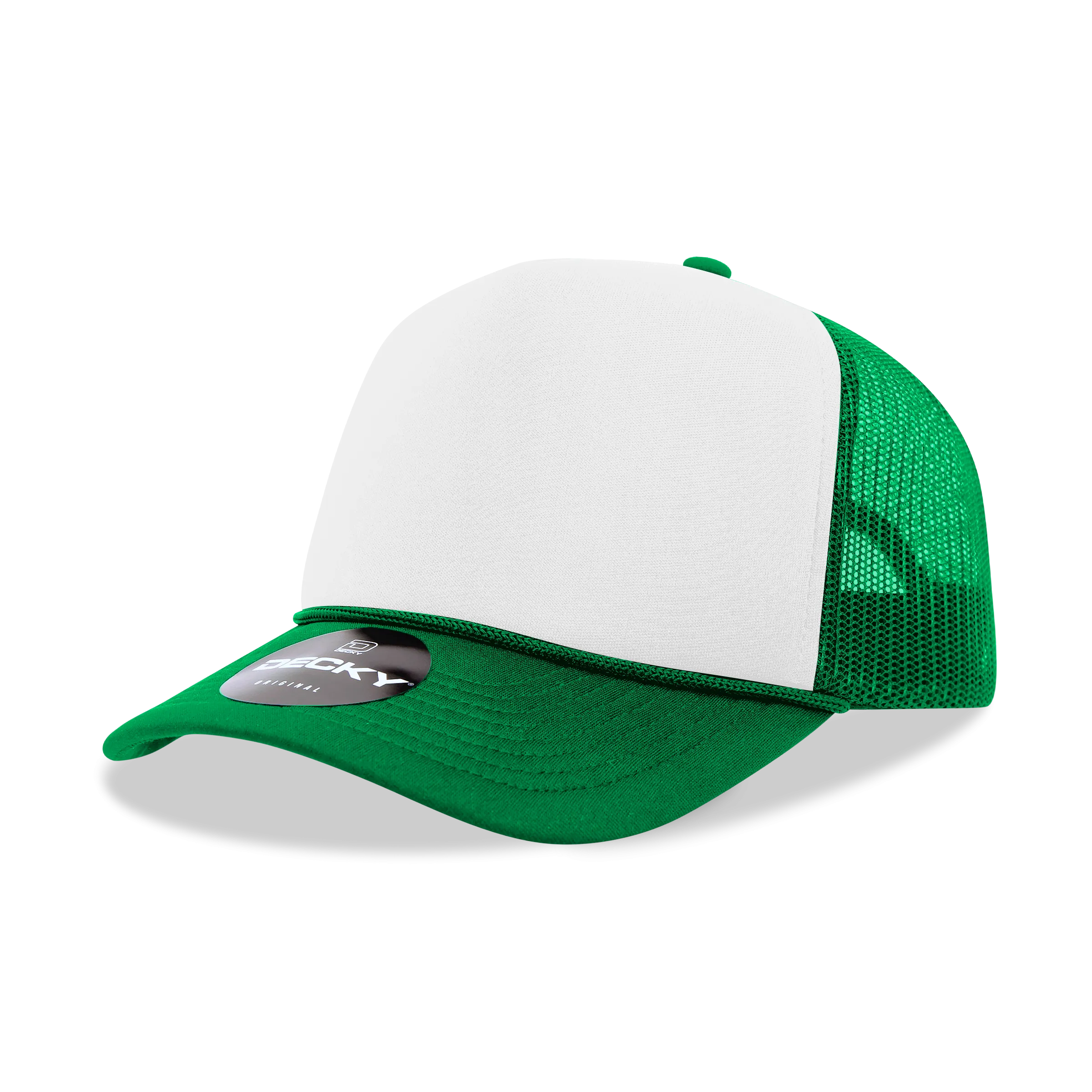 Decky 6025 Mid Profile, 5 Panel Foam Trucker Hat