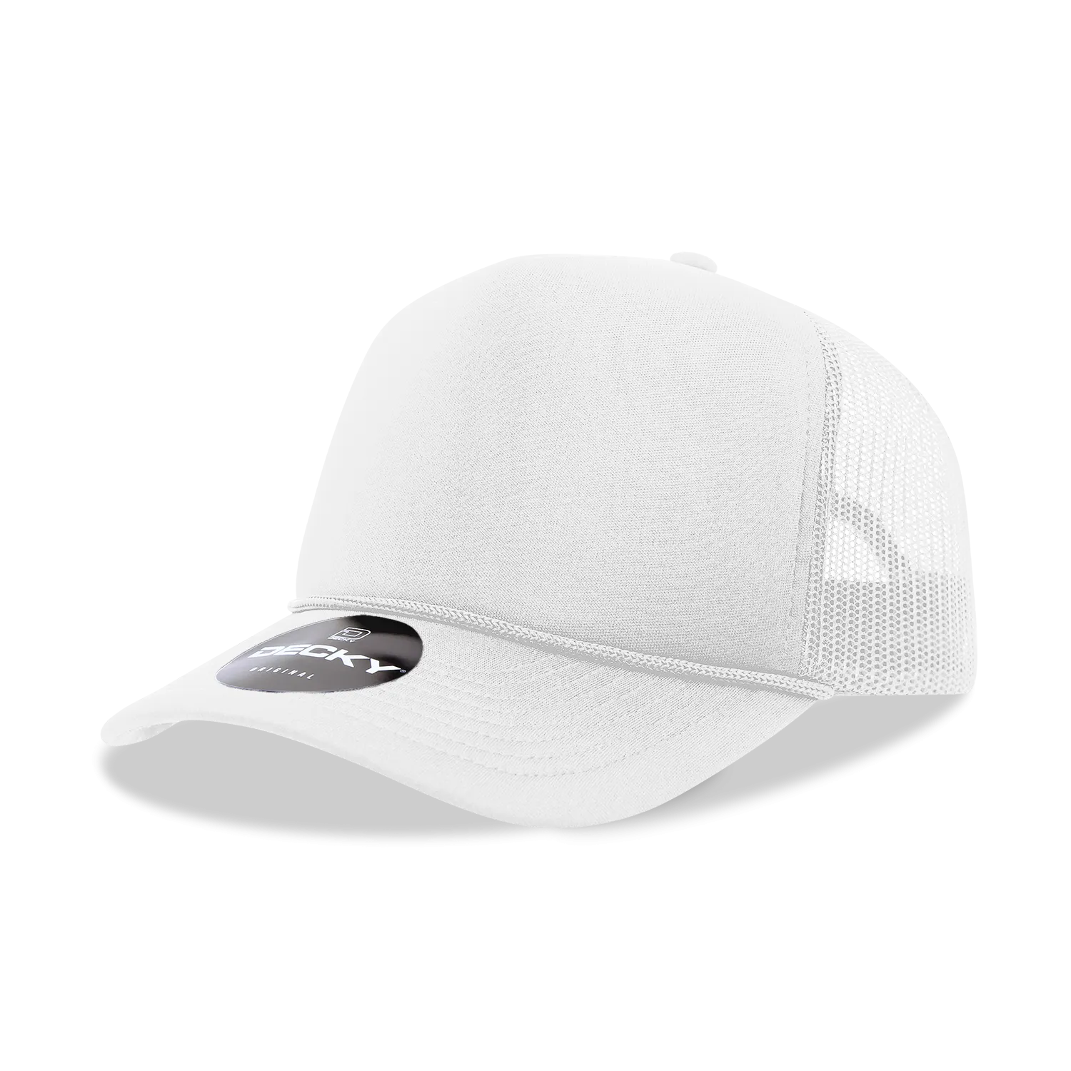 Decky 6025 Mid Profile, 5 Panel Foam Trucker Hat