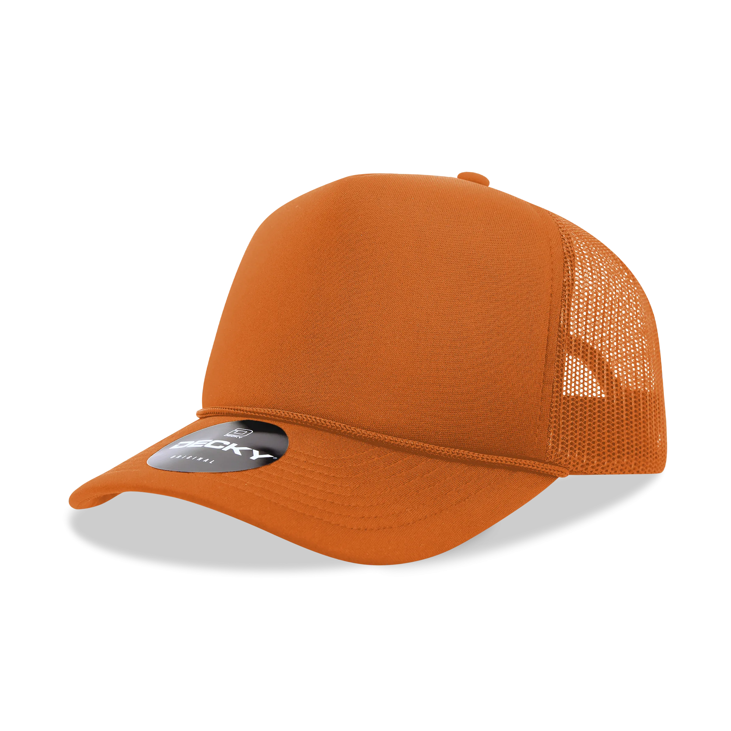 Decky 6025 Mid Profile, 5 Panel Foam Trucker Hat