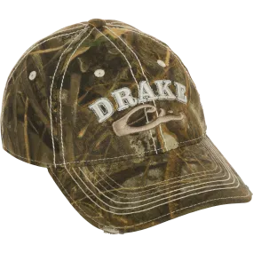 Distressed 6-Panel Ball Cap - Realtree