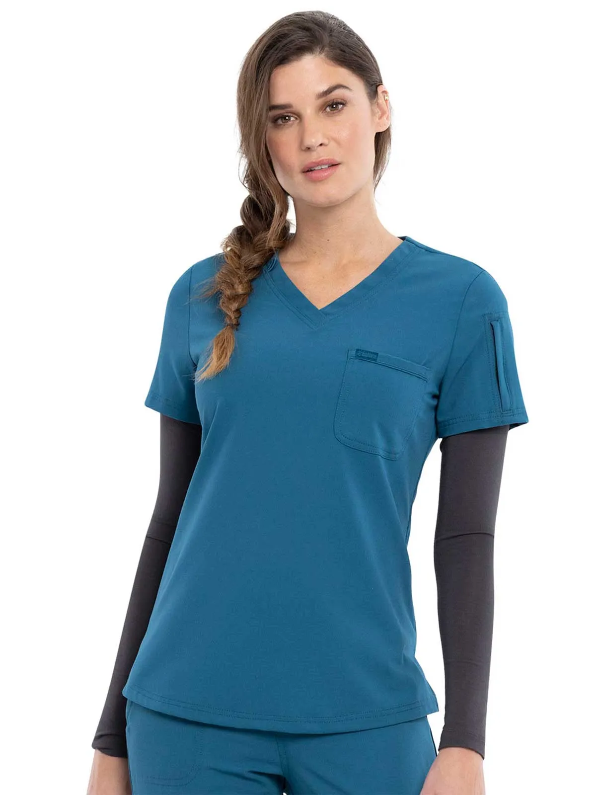 Euphoria - Women's Tuckable V-Neck Solid Top