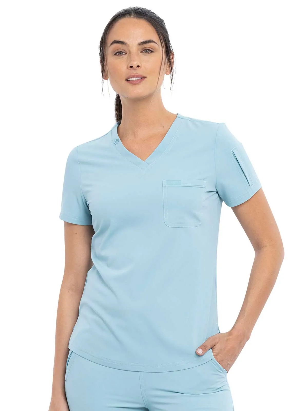 Euphoria - Women's Tuckable V-Neck Solid Top