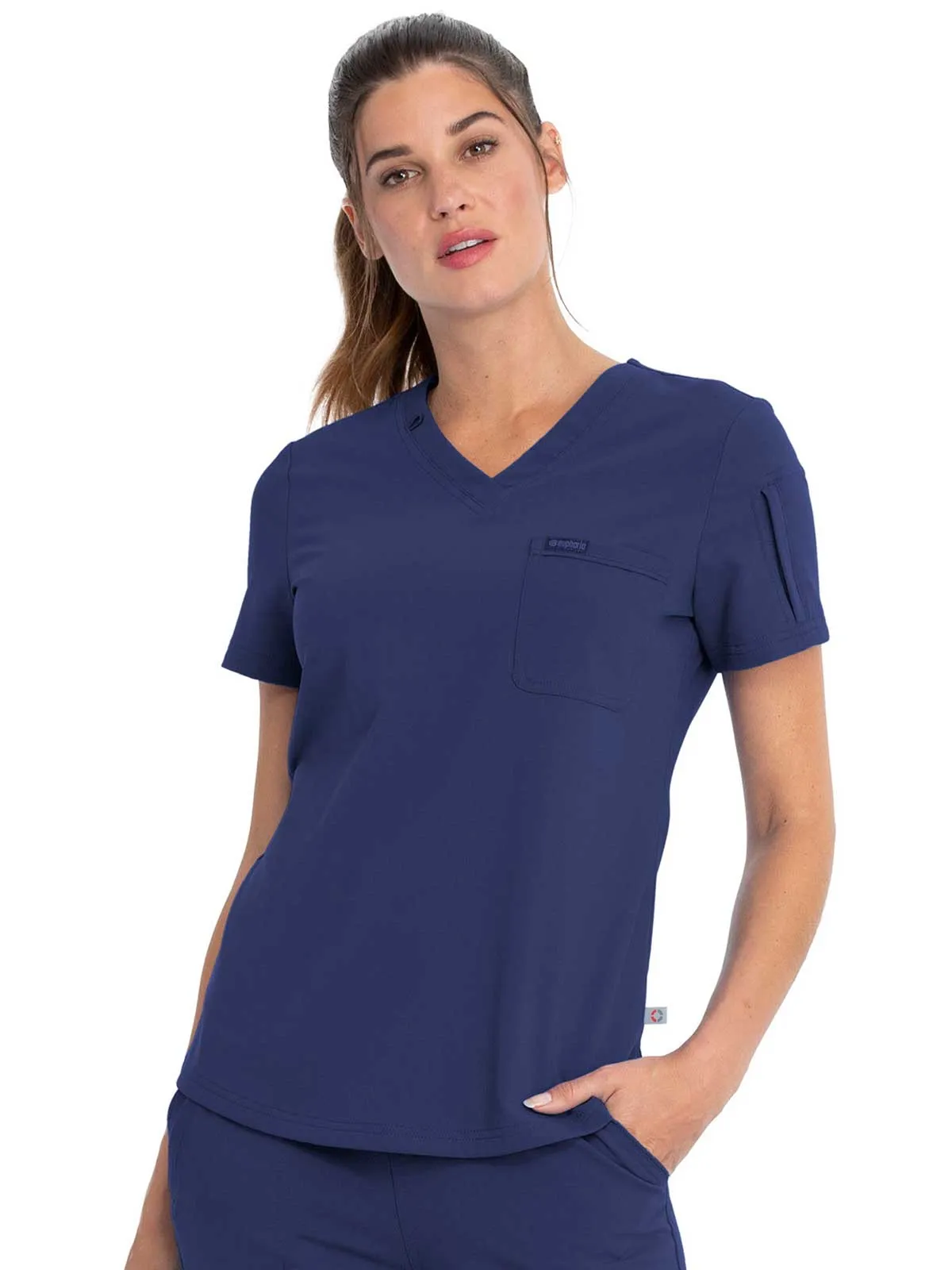 Euphoria - Women's Tuckable V-Neck Solid Top