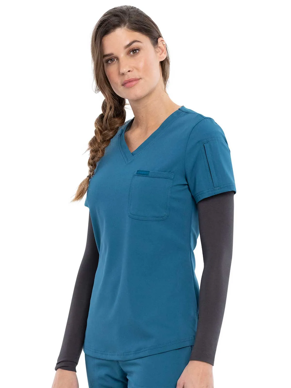 Euphoria - Women's Tuckable V-Neck Solid Top