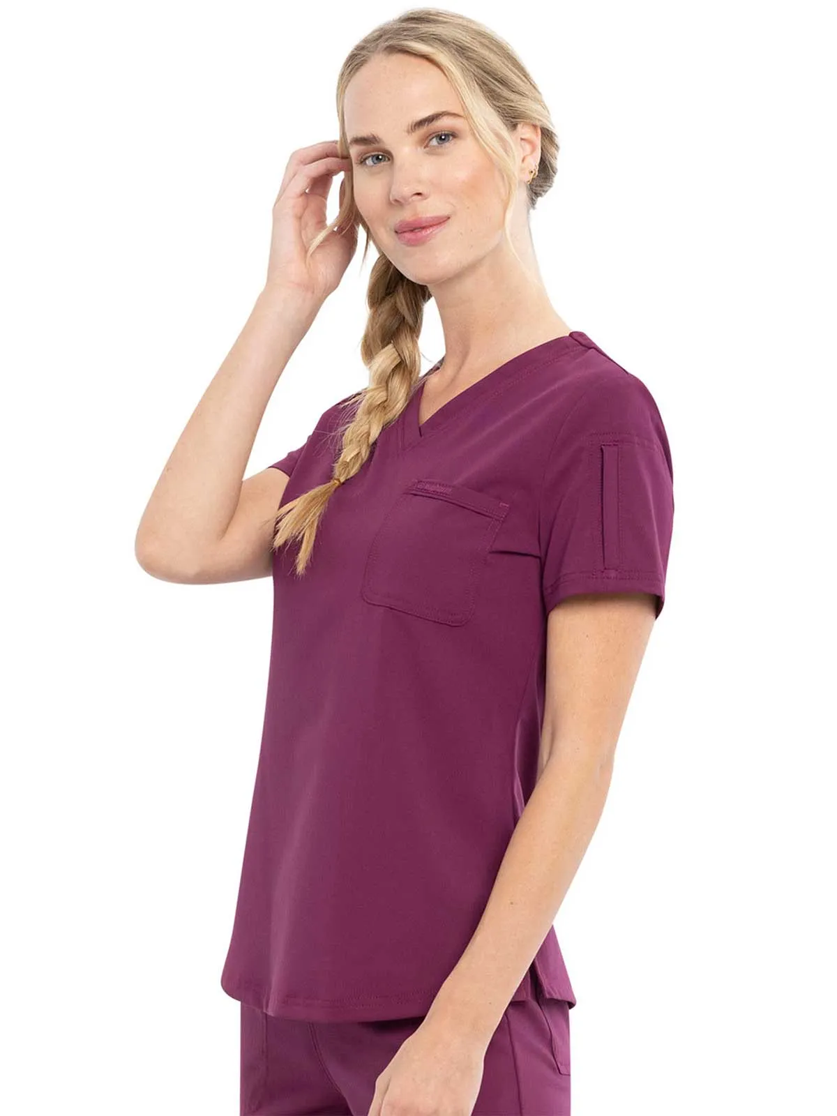 Euphoria - Women's Tuckable V-Neck Solid Top